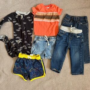 6pc Toddler Boys Clothing Bundle 18-24mo
